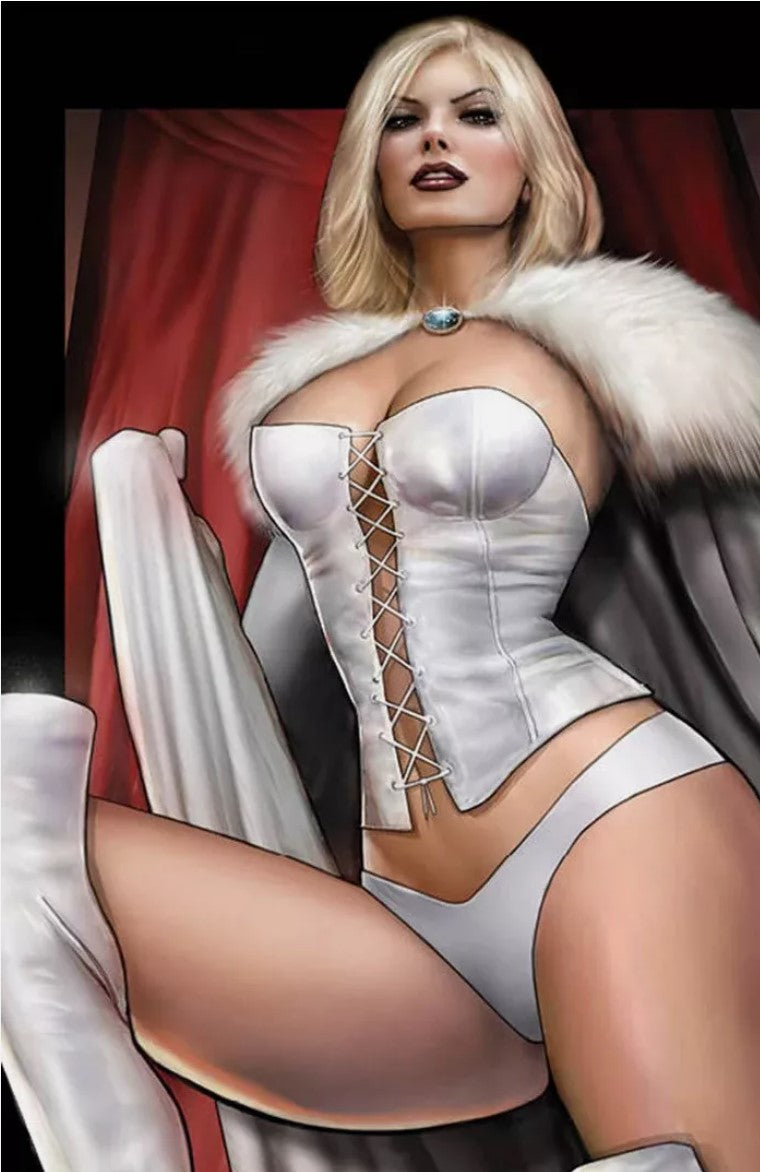 The Uncanny X-Men Vol1 #129 - Facsimile Edition - Cover G - Unknown Comics - Emma Frost Nathan Szerdy Exclusive Virgin Variant