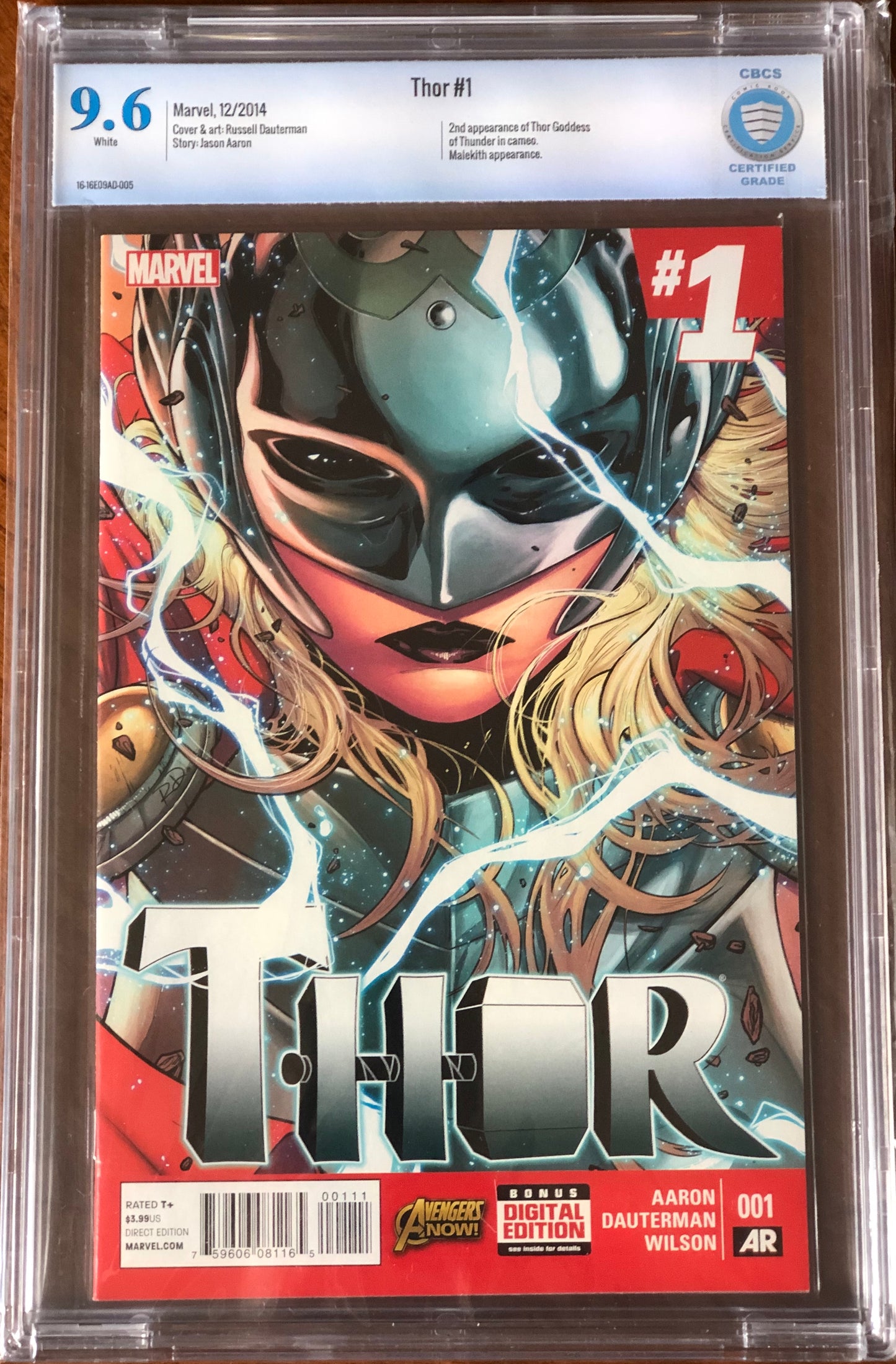 Thor Vol2 #1 - Cover A - Russel Dauterman Cover - CBCS 9.6
