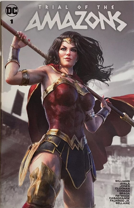 Trial of the Amazons #1 - Cover F - Tiago De Silva Trade Exclusive Variant