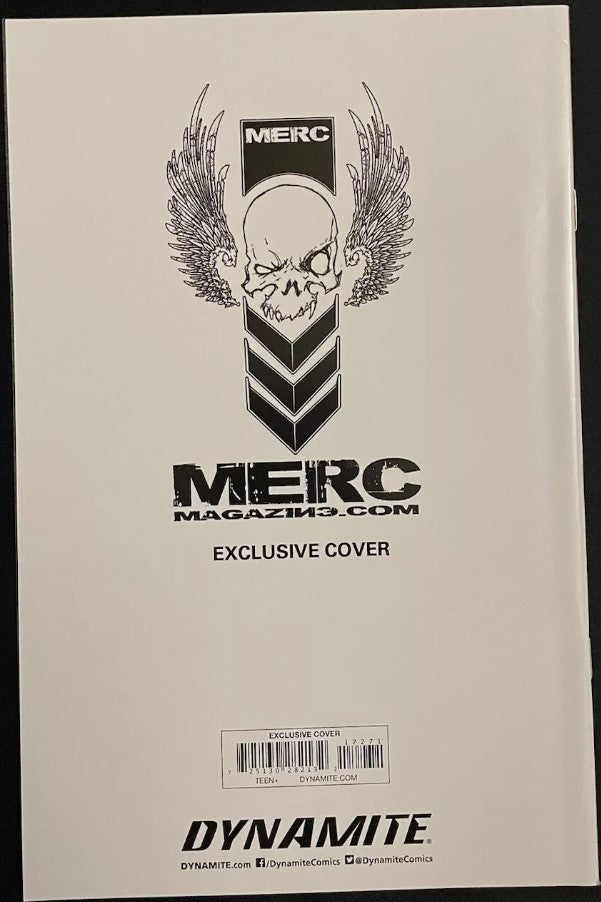 Vampirella Vol5 #17 - Cover T - Jamie Tyndall Merc Magazine Exclusive Variant - Limited Edition - Autographed