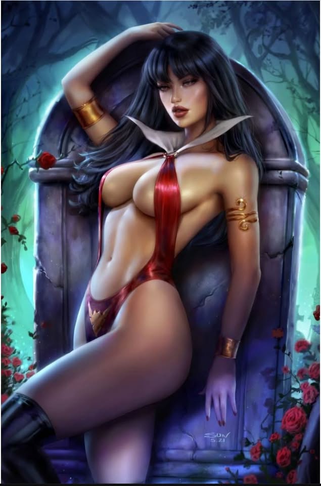 Vampirella Vol 5 #22 - Cover H - Sun Khamunaki Virgin Variant