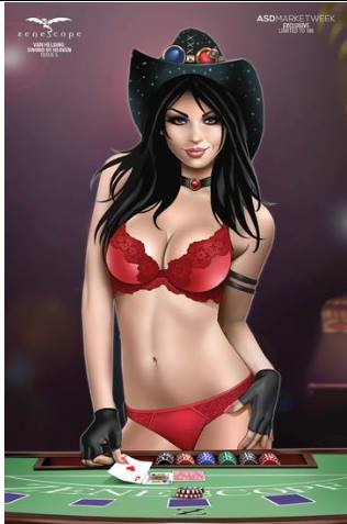 Van Helsing: Sword of Heaven #5 - Cover F - VIP Red Early Release Limited Variant - LTD 100