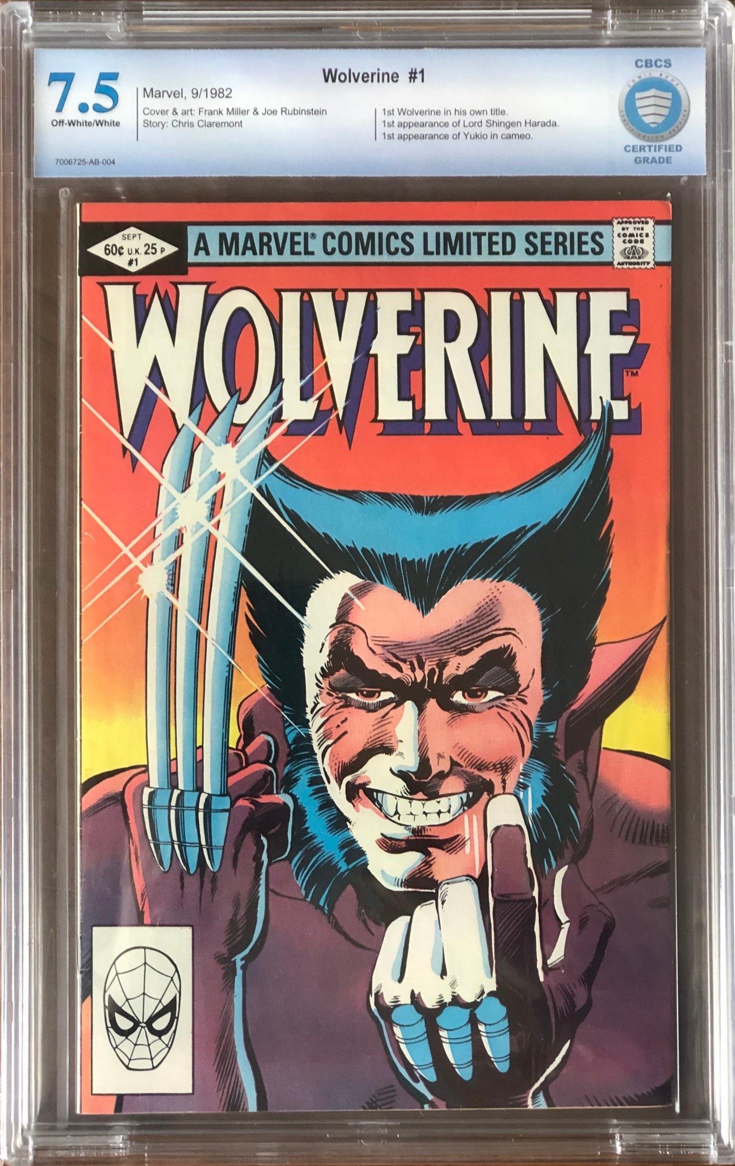 Wolverine #1 - CBCS 7.5