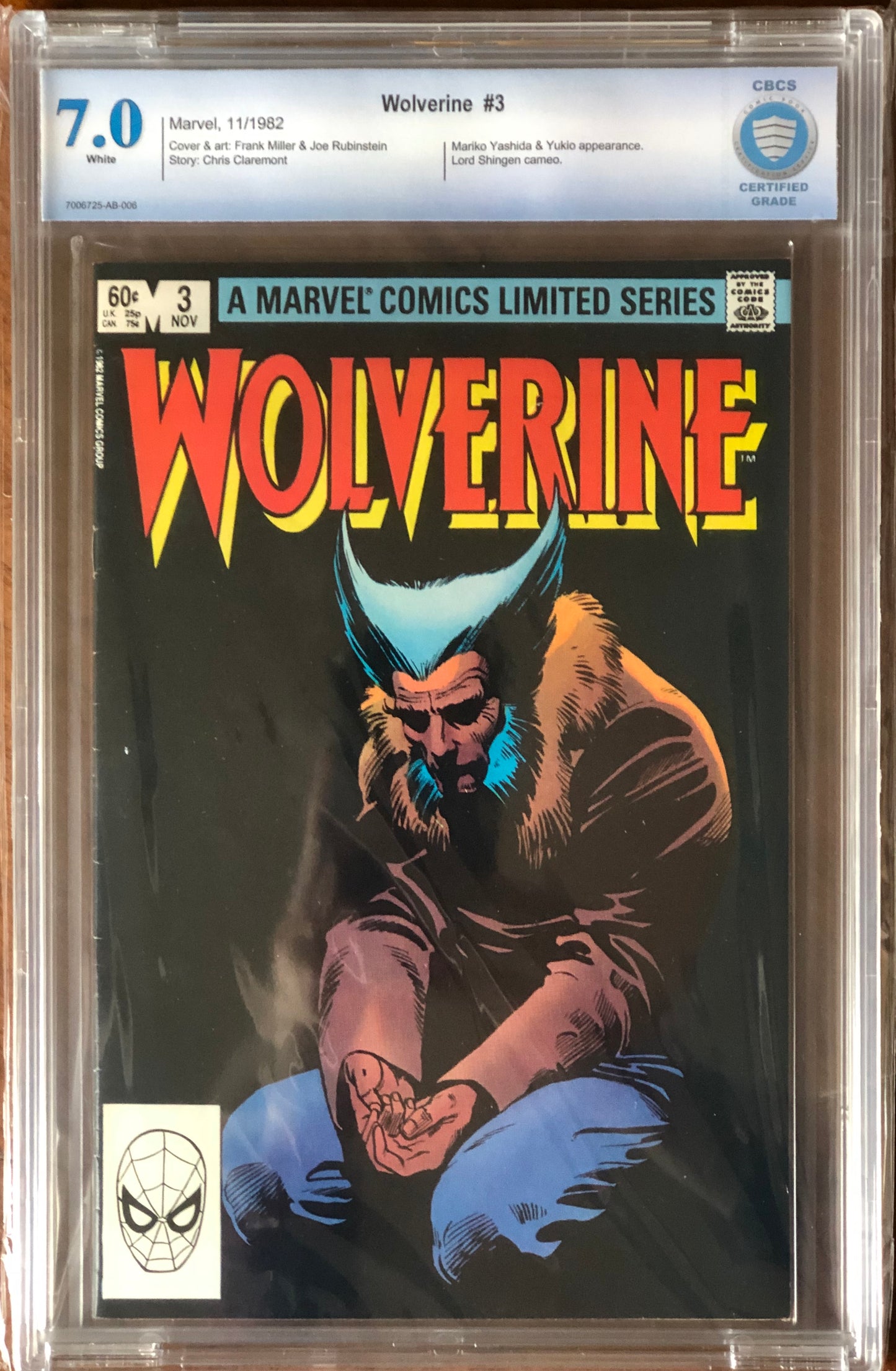 Wolverine #3 - CBCS 7.0