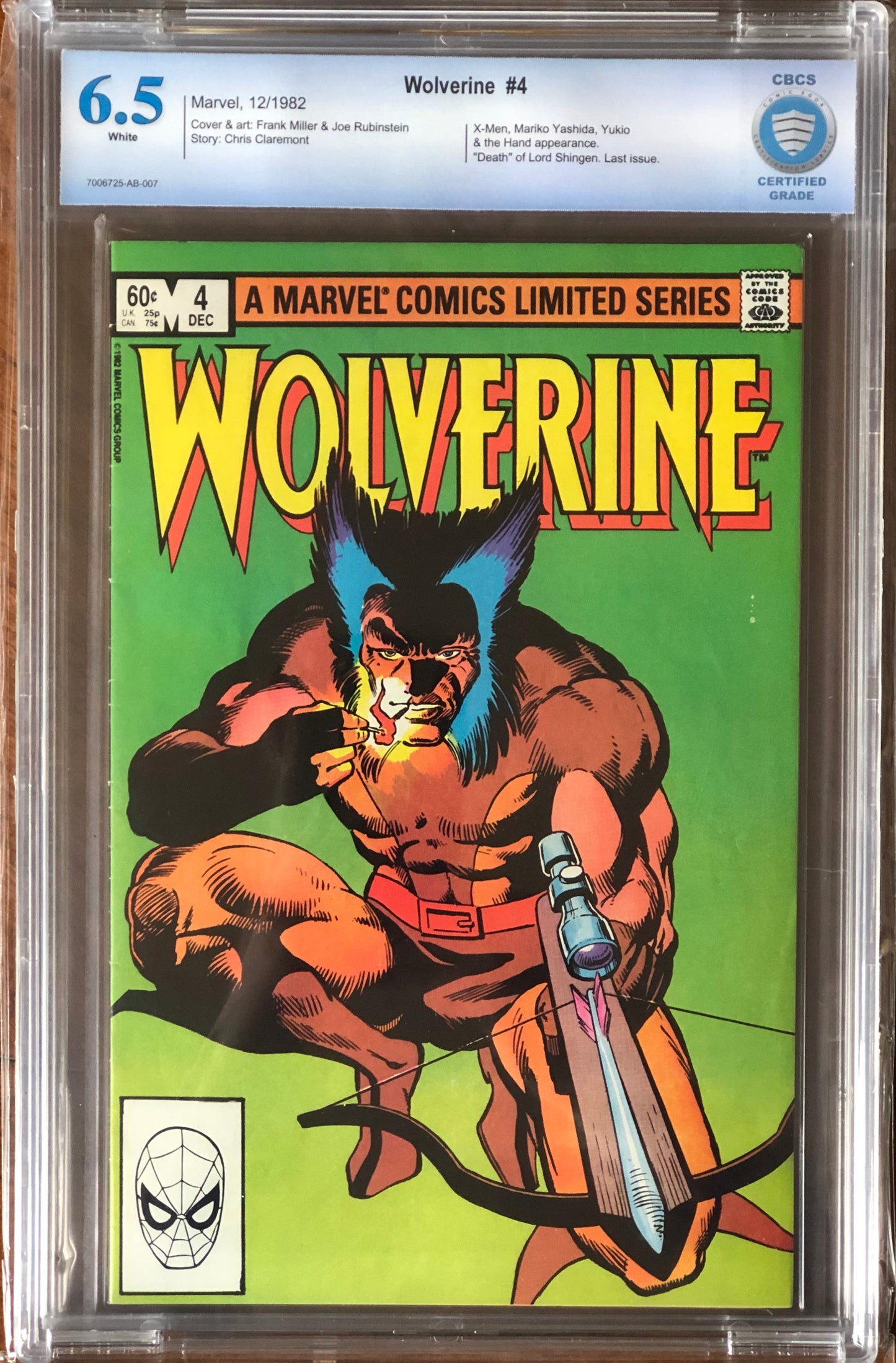 Wolverine #4 - CBCS 6.5