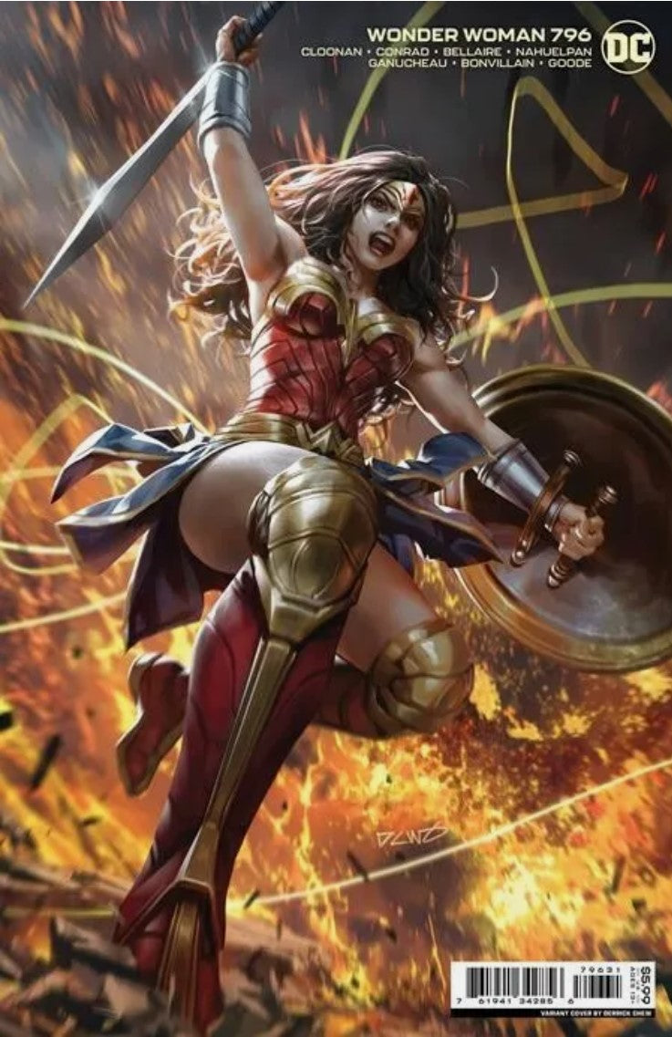 Wonder Woman - Vol5 #796 - Cover B - Derrick Chew Card Stock Variant