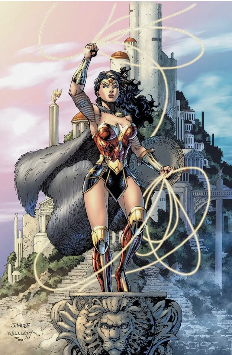 Wonder Woman - Vol6 #1 - Cover K - Jim Lee Virgin Foil Variant