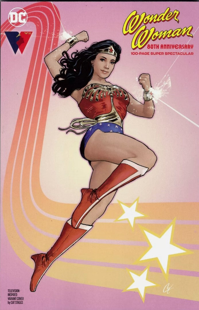 Wonder Woman 80th Anniversary 100-Page Super Spectacular #1 - Cover C - Cat Staggs Television Inspired Variant