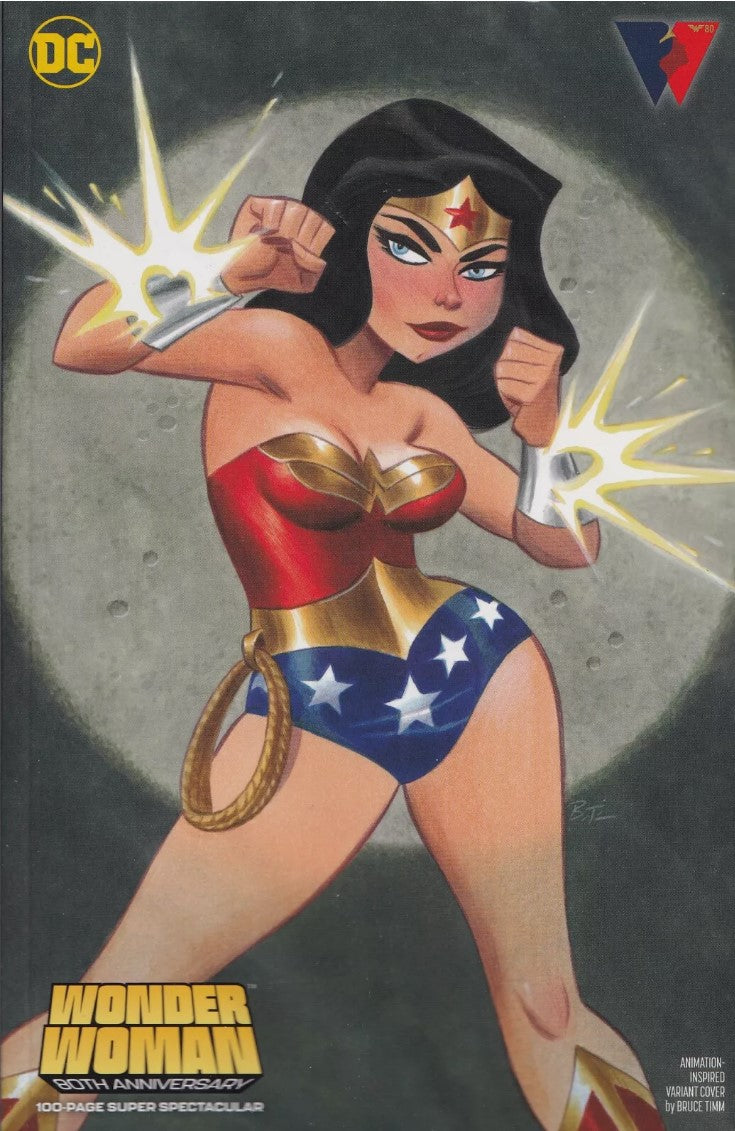 Wonder Woman 80th Anniversary 100-Page Super Spectacular #1 - Cover D - Bruce Timm Animation Inspired Variant