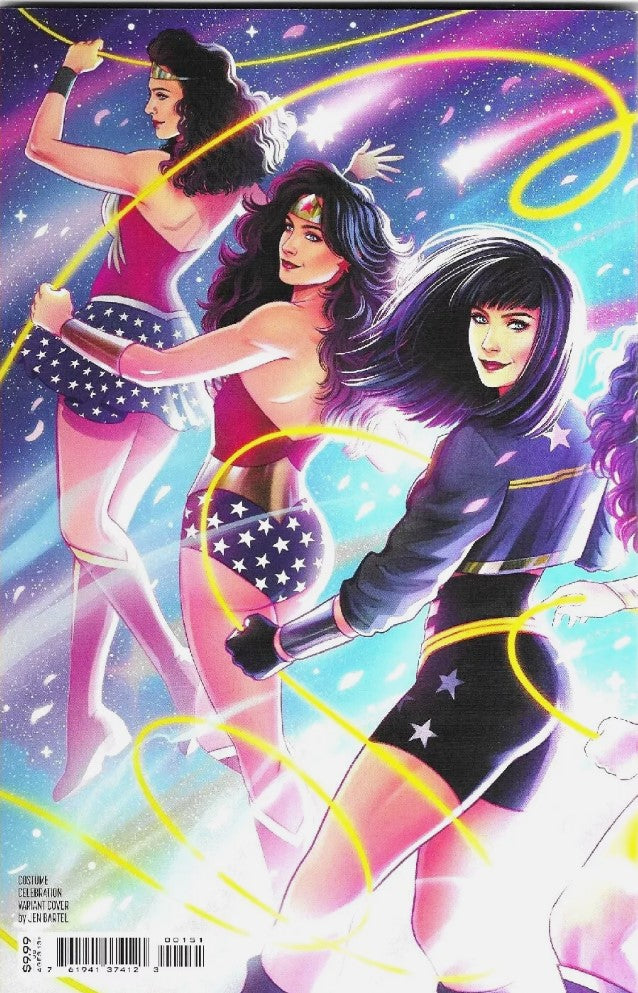 Wonder Woman 80th Anniversary 100-Page Super Spectacular #1 - Cover E - Jen Bartel Costume Celebration Wraparound Cover Variant