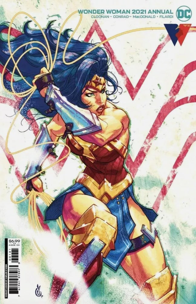 Wonder Woman Vol5 2021 Annual #1 - Cover B - Carlos Danda Variant