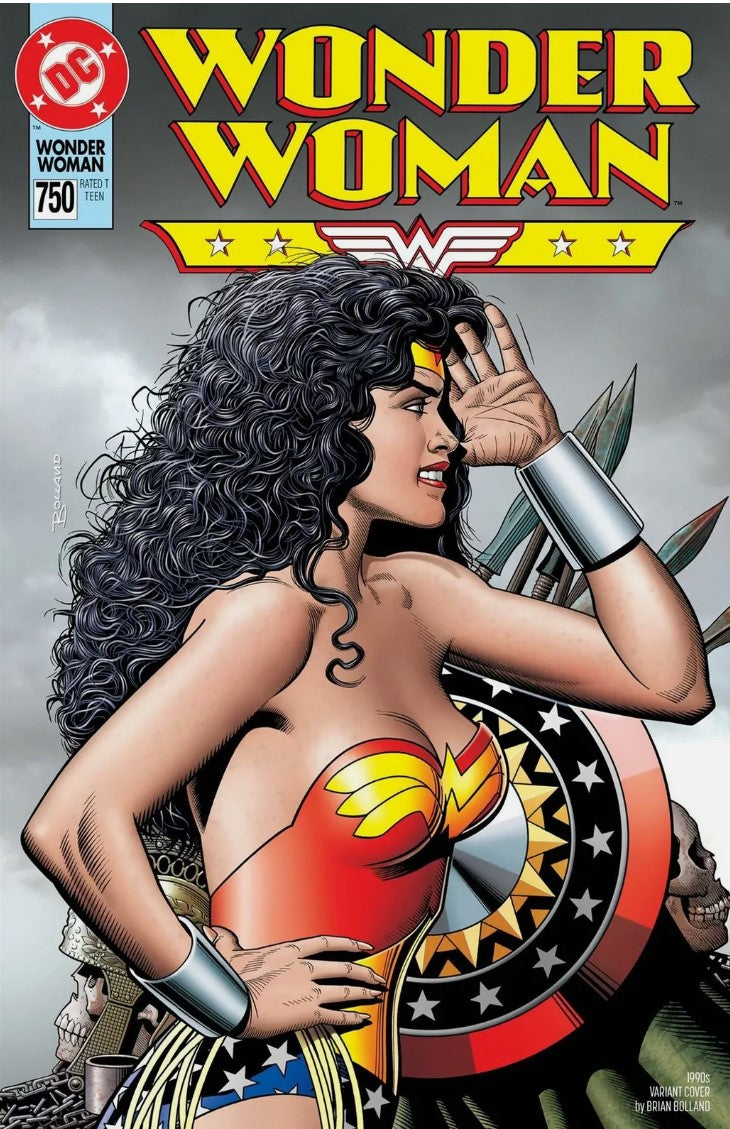Wonder Woman Vol5 #750 - Cover G - Brian Bolland 1990s Variant
