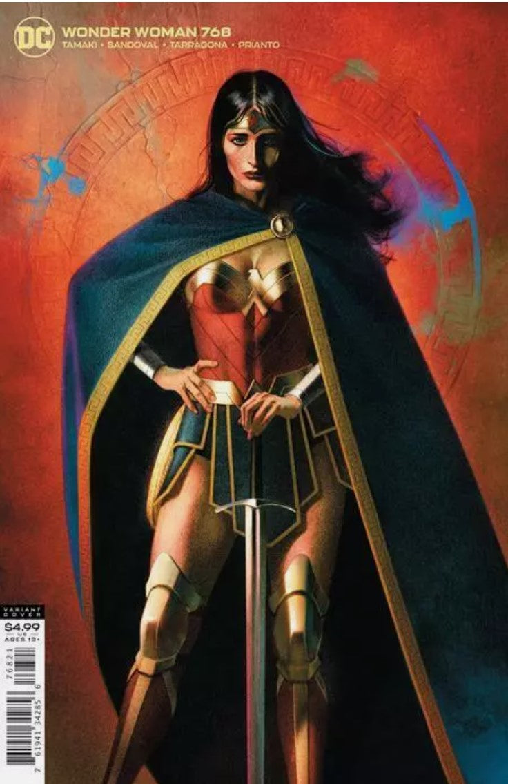 Wonder Woman Vol5 #768 - Cover B - Joshua Middleton Card Stock Variant