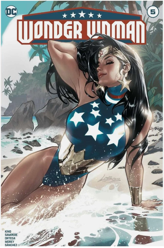 Wonder Woman Vol6 #5 - Cover G - Exclusive Pablo Villalobes Swimsuit Foil Variant