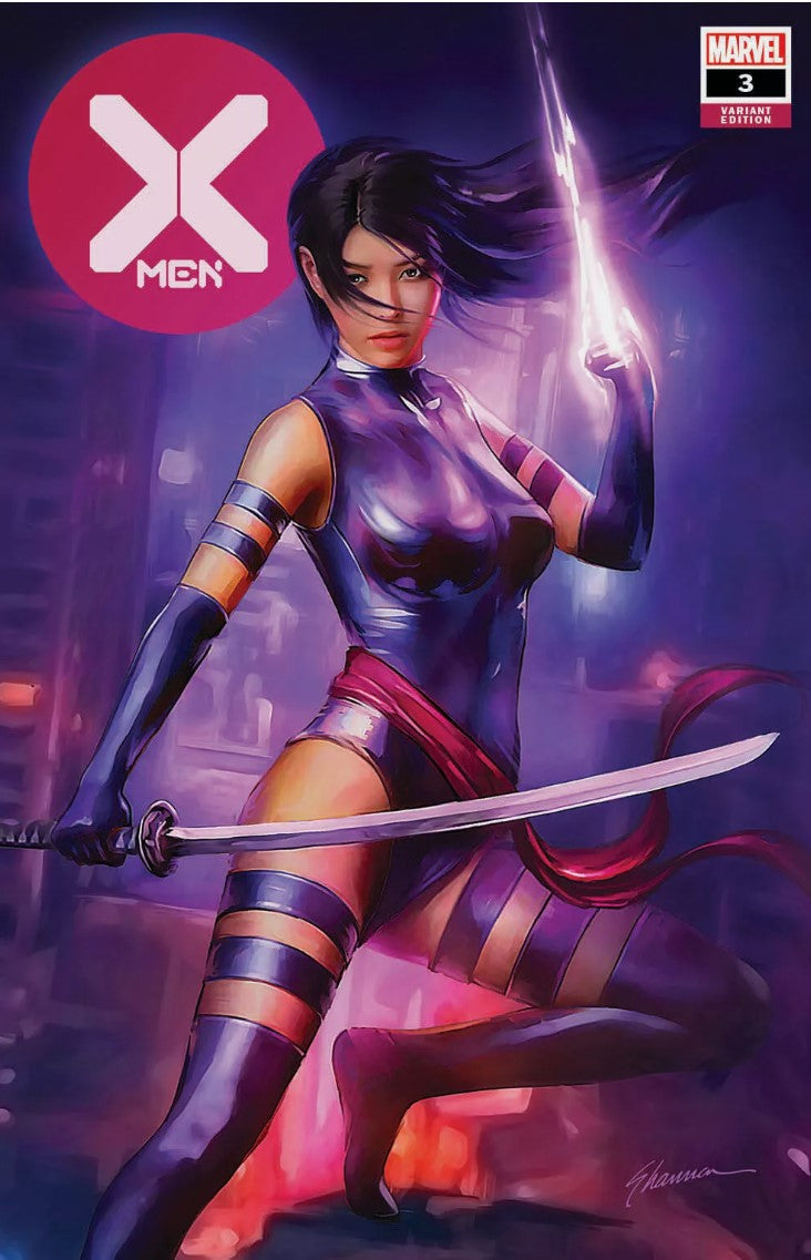 X-Men #3 - Cover F - Comic Mint - Shannon Maer Psylocke Variant
