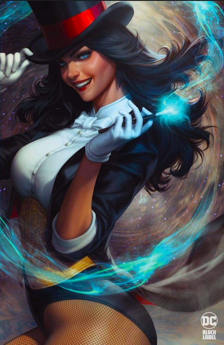 Zatanna: Bring Down The House #1 - Cover D - Stanley Artgerm Lau Foil Virgin Variant