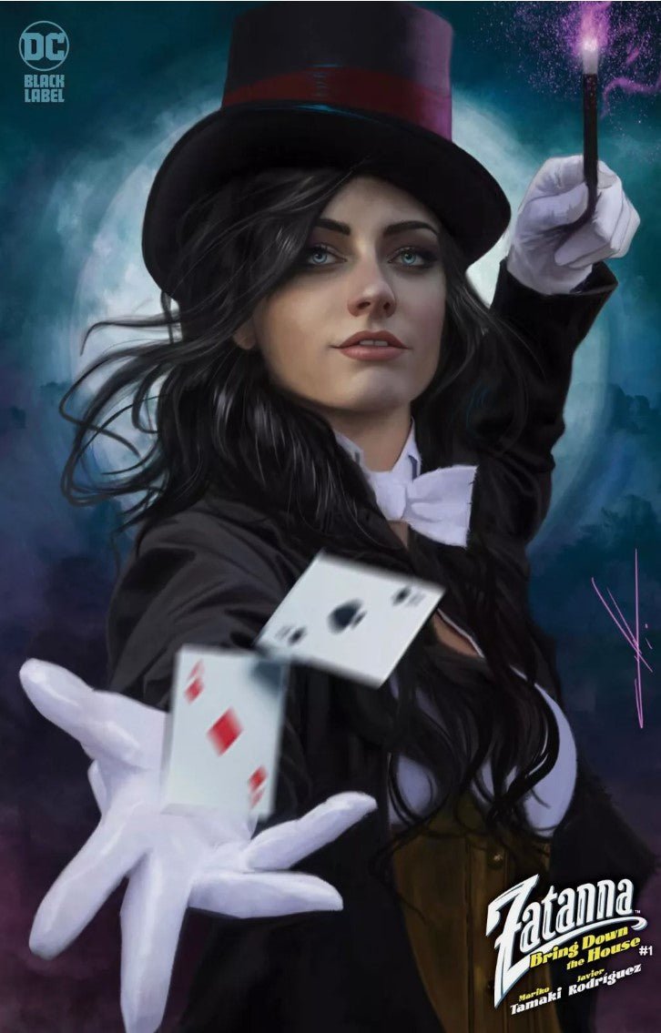 Zatanna: Bring Down The House #1 - Cover I - Carla Cohen Exclusive Minimal Trade Variant