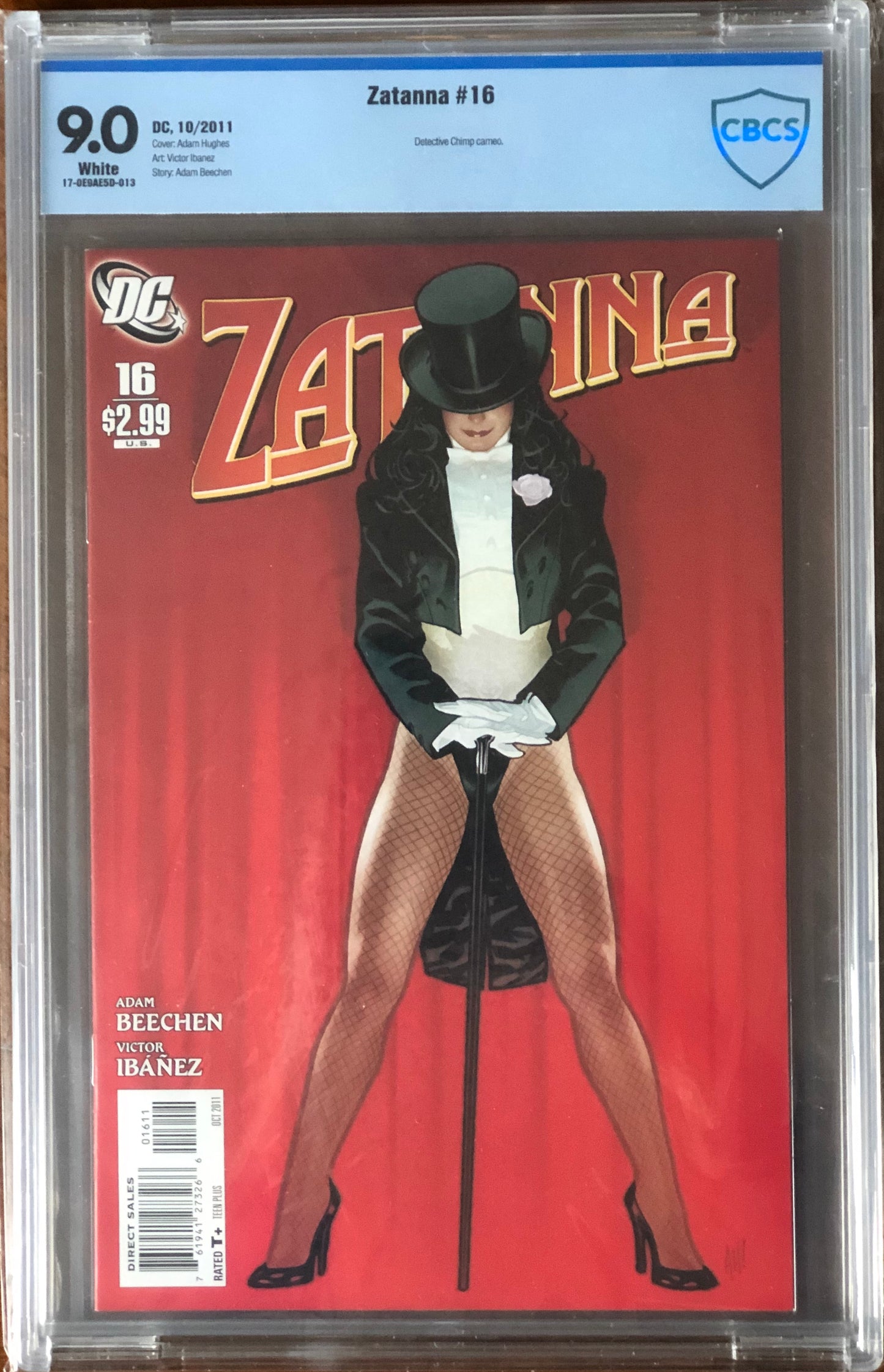 Zatanna Vol2 #16 - Cover A - Adam Hughes Cover - CGCS 9.0