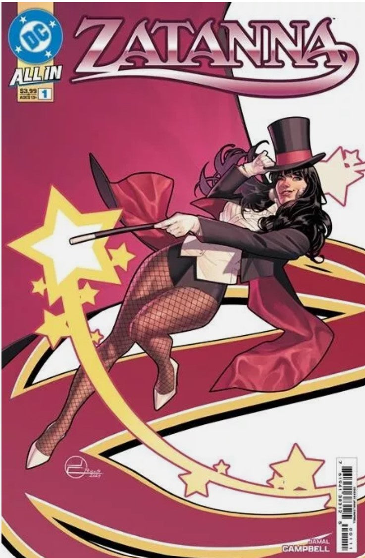 Zatanna Vol3 #1 - Cover A - Jamal Campbell Regular Cover