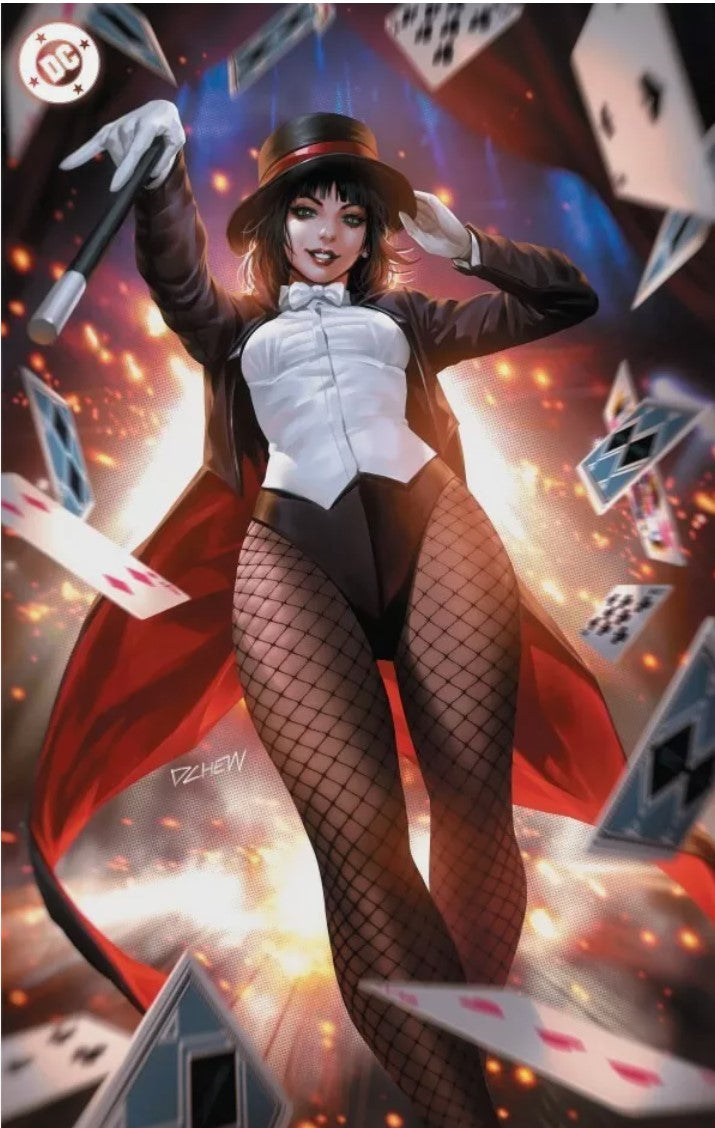 Zatanna Vol3 #1 - Cover H - Limited Derrick Chew DC Showcase Virgin Foil Variant
