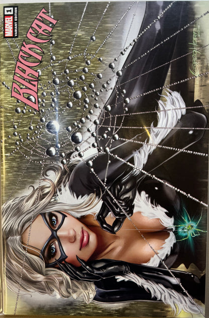 Black Cat - Vol3 #1 - Cover B - ComicXposure - Greg Horn Trade Cover