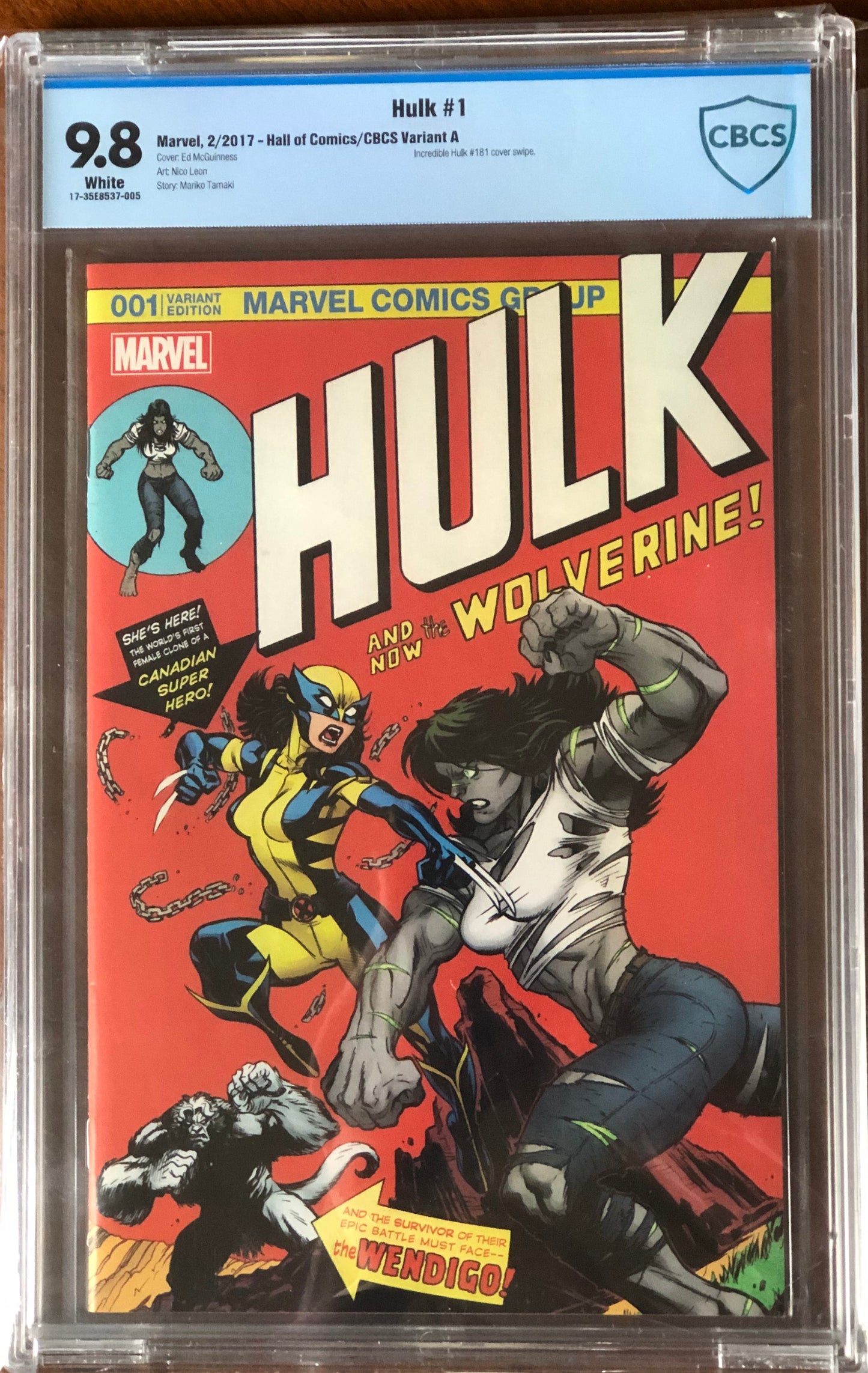 Incredible Hulk #181 - Cover G - Facsimile Edition - CGCS 9.8
