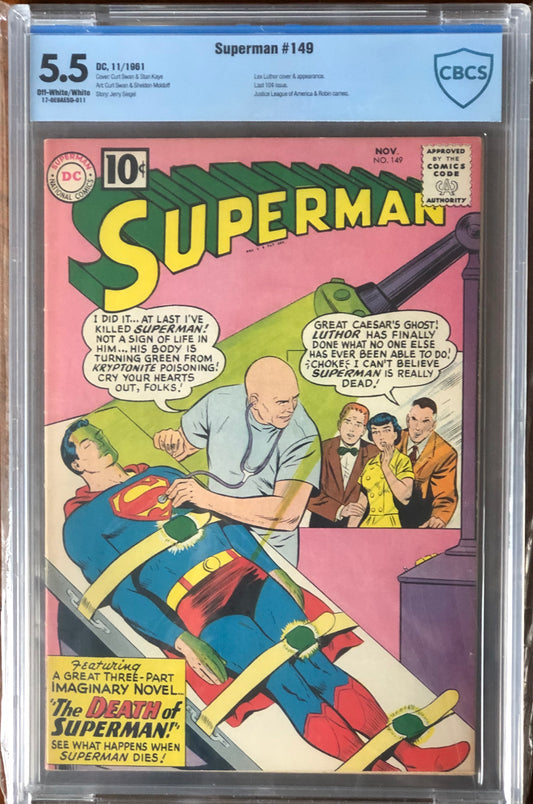 Superman #149 - CBCS 5.5