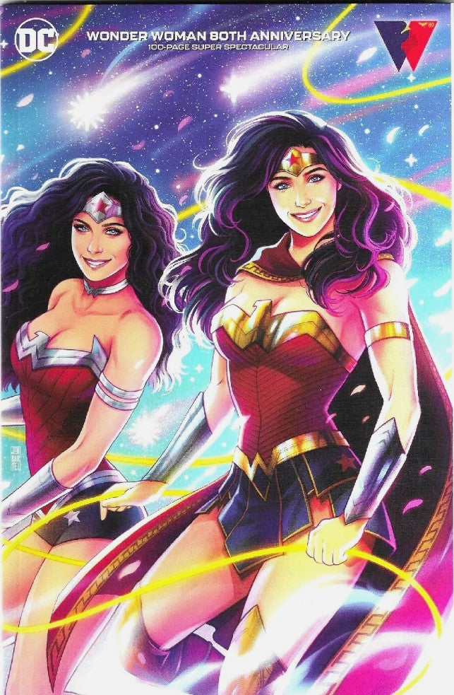 Wonder Woman 80th Anniversary 100-Page Super Spectacular #1 - Cover E - Jen Bartel Costume Celebration Wraparound Cover Variant