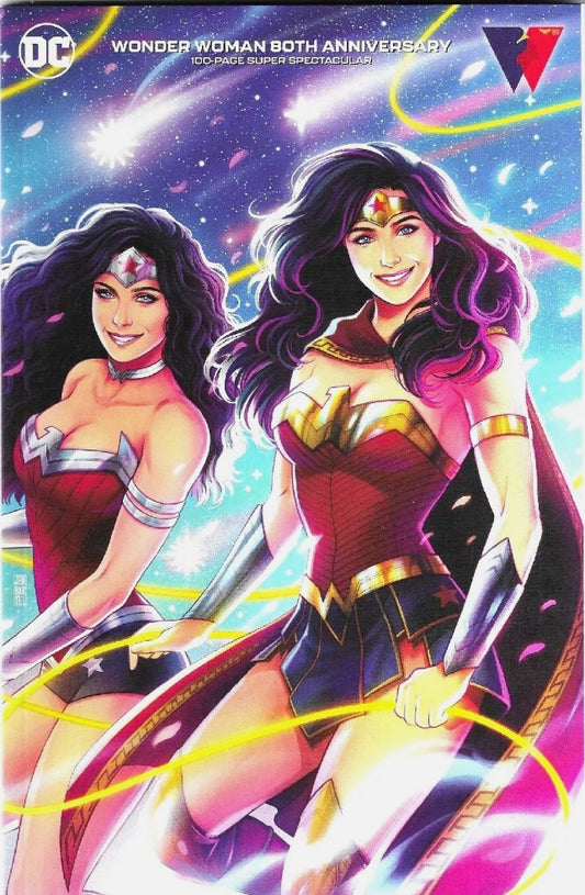 Wonder Woman 80th Anniversary 100-Page Super Spectacular #1 - Cover E - Jen Bartel Costume Celebration Wraparound Cover Variant