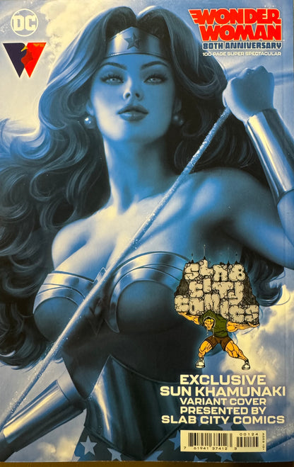 Wonder Woman 80th Anniversary 100-Page Super Spectacular #1 - Cover M - Lab City Exclusive - Sun Khamunaki Virgin Variant [Rare]