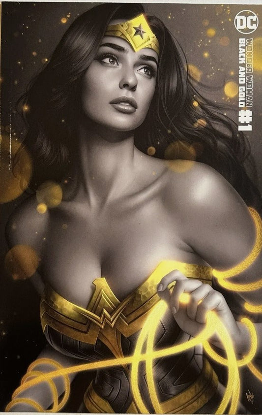Wonder Woman Black & Gold #1 - Cover F - Warren Lauw Minimal Trade Variant [Rare]