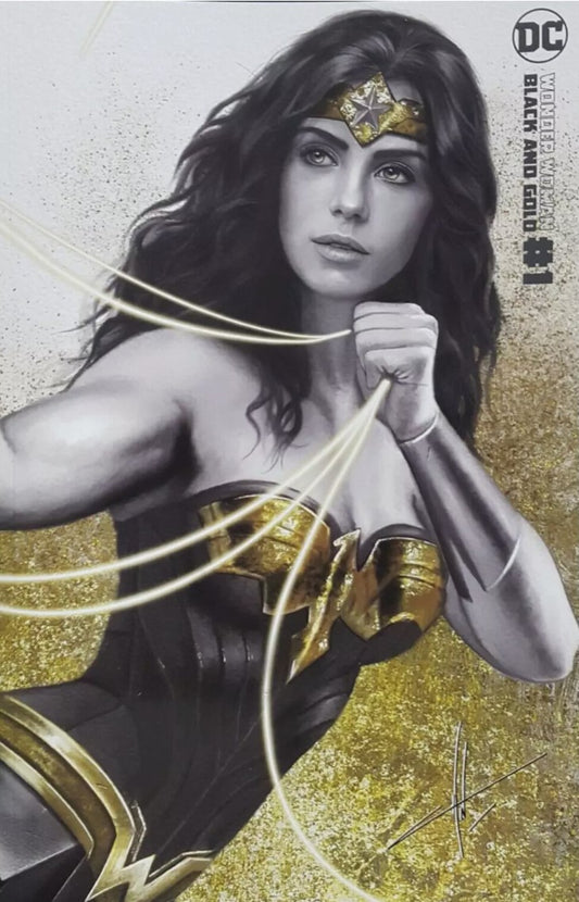 Wonder Woman Black & Gold #1 - Cover G - Carla Cohan Minimal Trade Variant